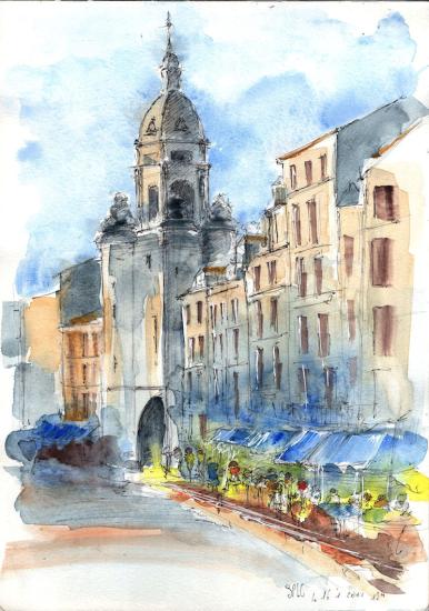 carnet de voyage à l'aquarelle : les préparatifs avant le voyage